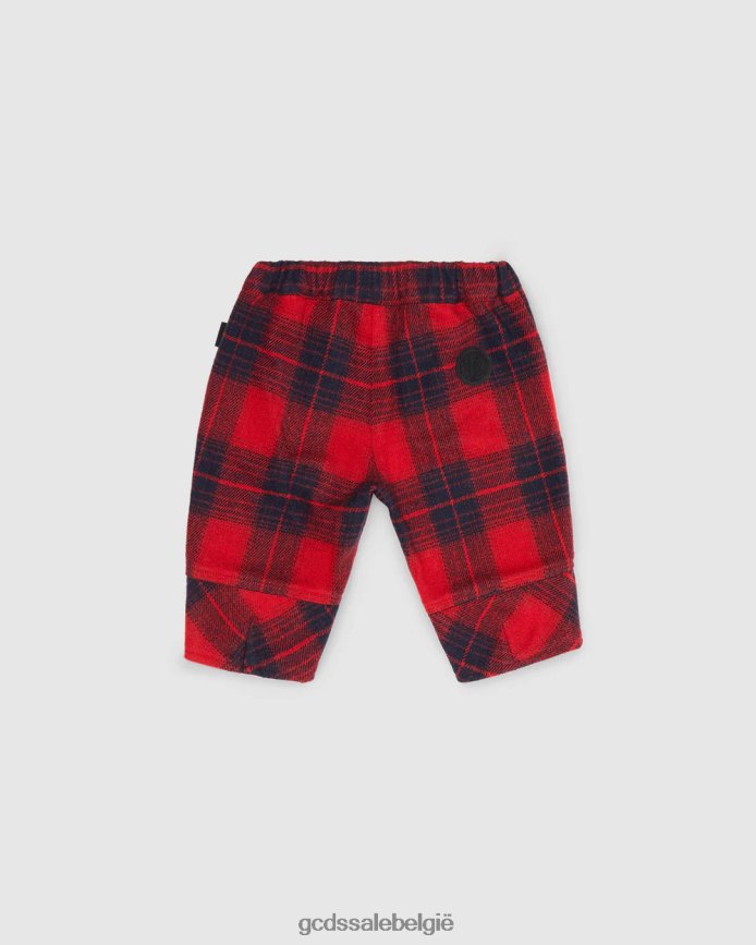baby-tartan broek kinderen GCDS veelkleurig kleding 4600VF627