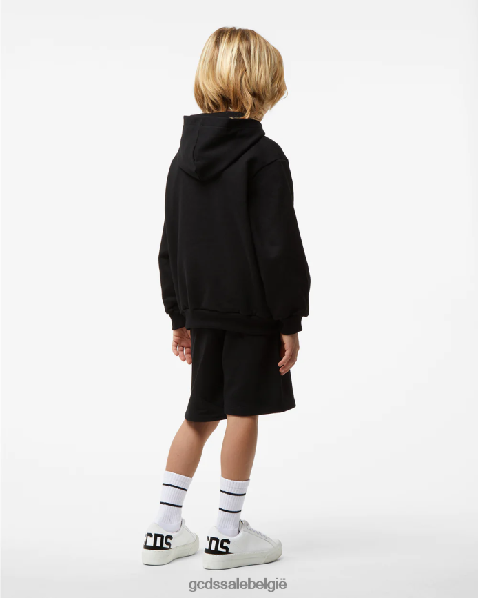 Junior SpongeBob Italico-hoodie kinderen GCDS zwart kleding 4600VF704