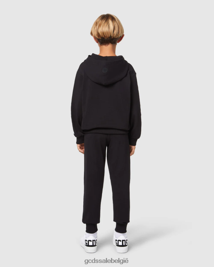 junior kersthoodie kinderen GCDS zwart kleding 4600VF671