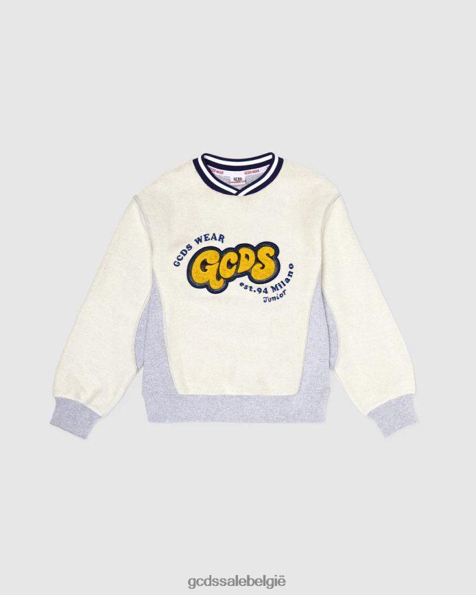 junior ronde hals kinderen GCDS grijs kleding 4600VF673