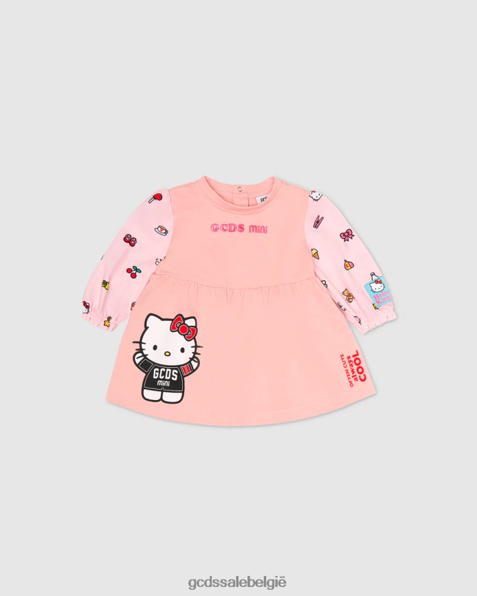Hallo Kitty-jurkje voor baby's kinderen GCDS roze kleding 4600VF618