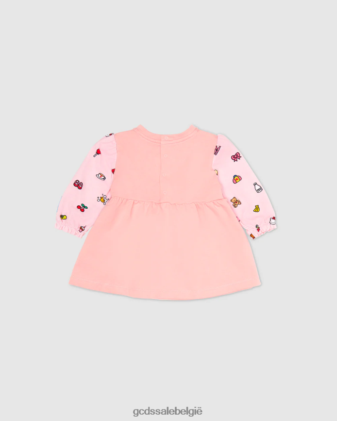 Hallo Kitty-jurkje voor baby's kinderen GCDS roze kleding 4600VF618