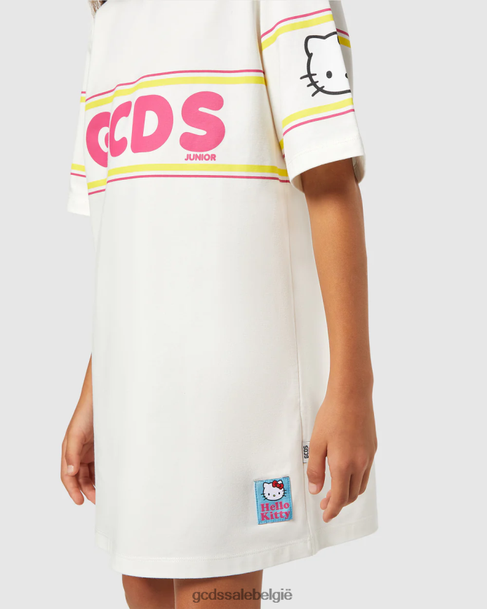 junior hallo kitty jurkje kinderen GCDS gebroken wit kleding 4600VF803