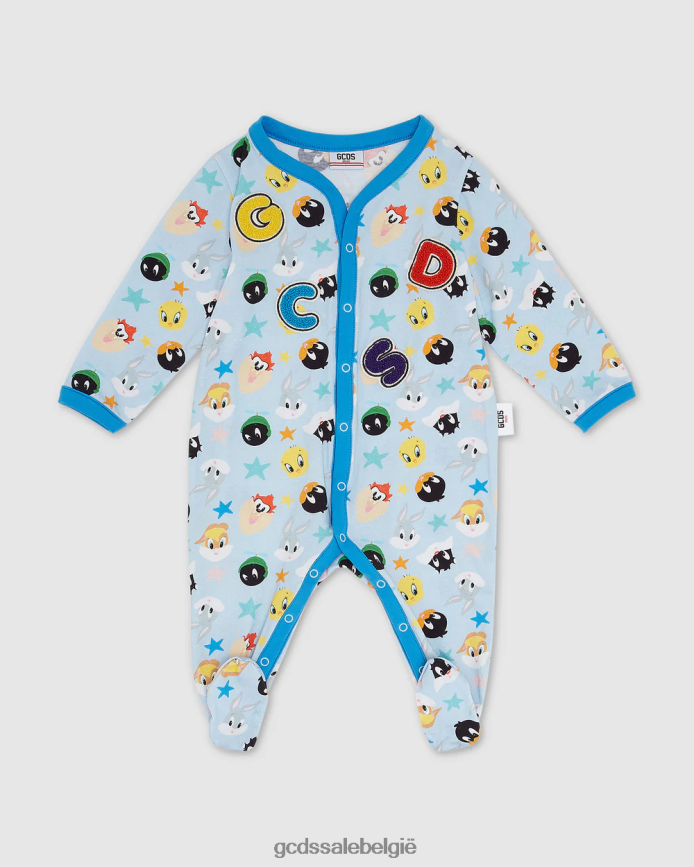looney tunes playsuit kinderen GCDS lichtblauw kleding 4600VF577