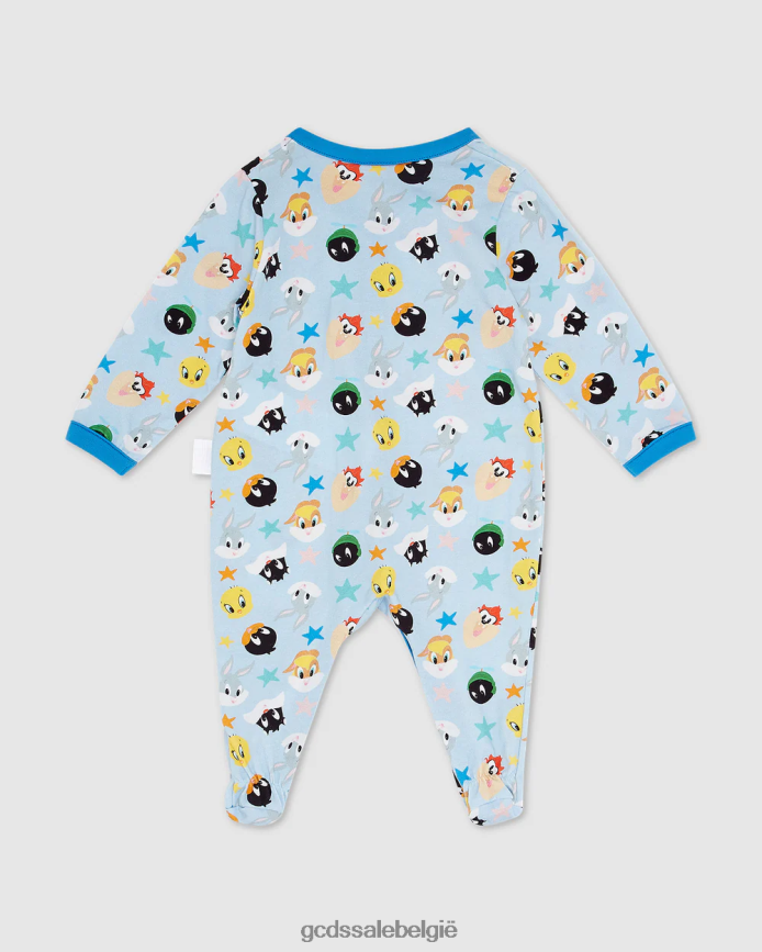 looney tunes playsuit kinderen GCDS lichtblauw kleding 4600VF577