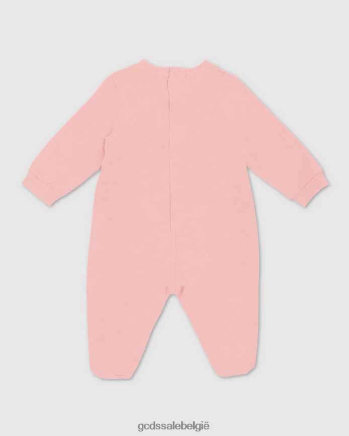 playsuit met logomotief kinderen GCDS roze kleding 4600VF575