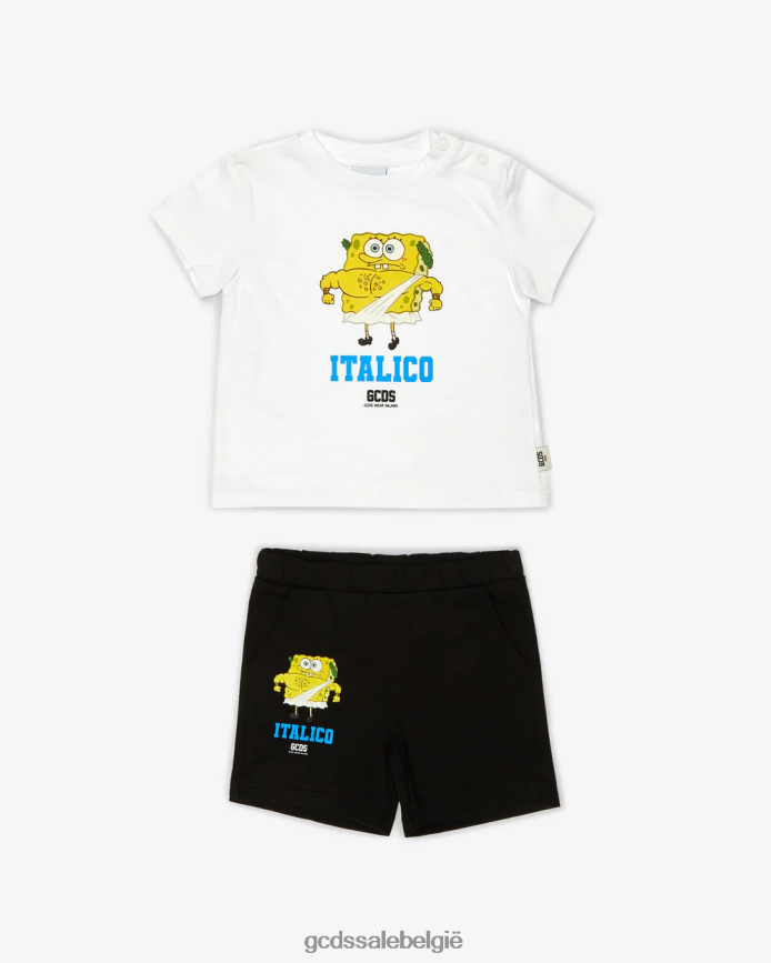 babysponsbob italico trainingspak kinderen GCDS veelkleurig kleding 4600VF605