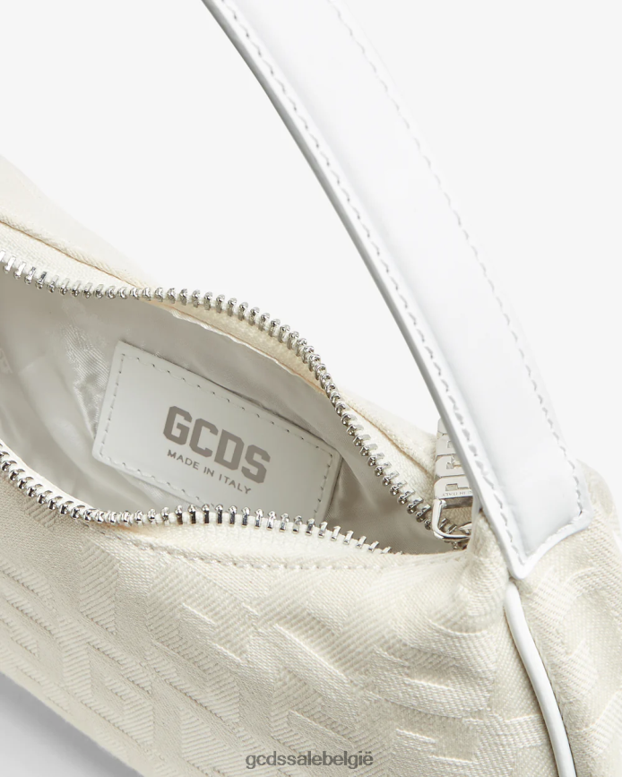 hobotas met monogram vrouwen GCDS gebroken wit accessoire 4600VF534
