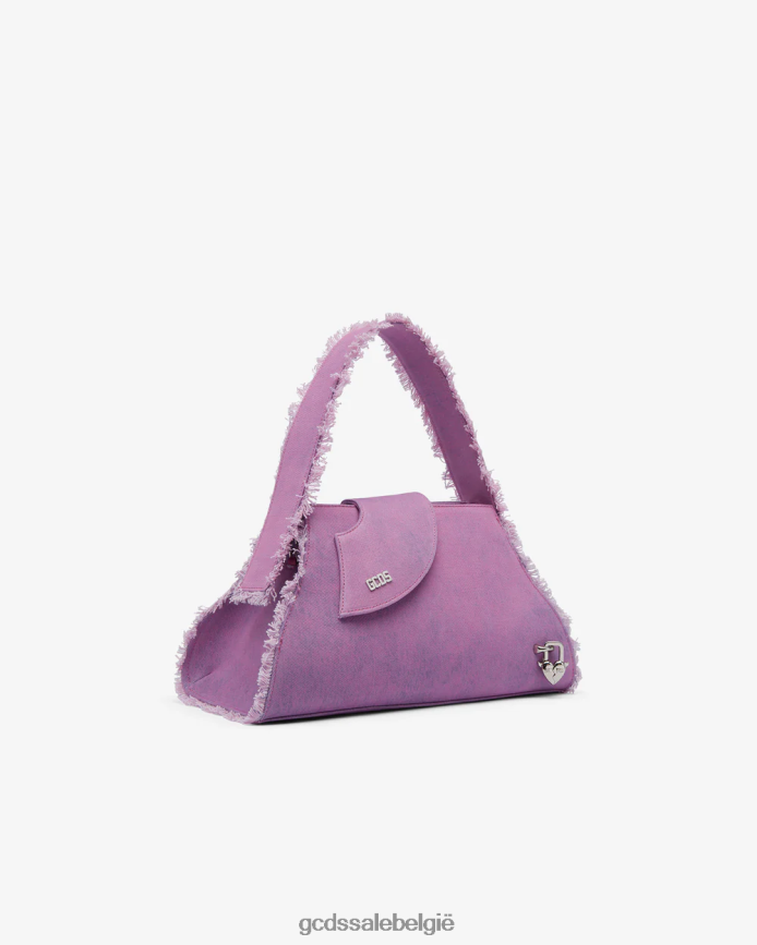 komma denim medium tas vrouwen GCDS roze accessoire 4600VF518
