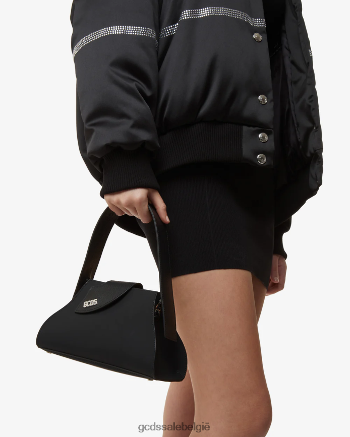 komma kleine handtas vrouwen GCDS zwart accessoire 4600VF519