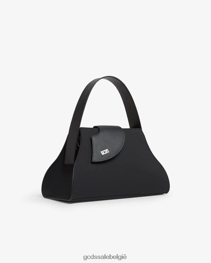 komma middelgrote handtas vrouwen GCDS zwart accessoire 4600VF520