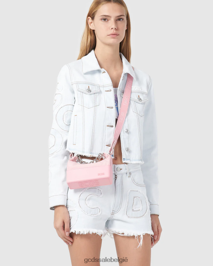 nylon matilda tas vrouwen GCDS roze accessoire 4600VF563