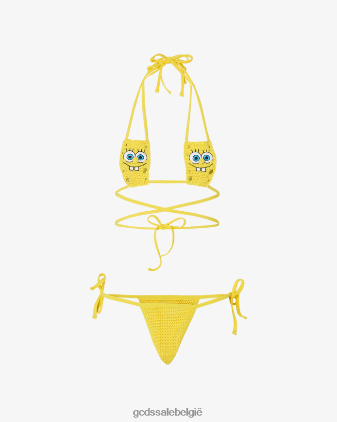 SpongeBob-bikini vrouwen GCDS geel kleding 4600VF474