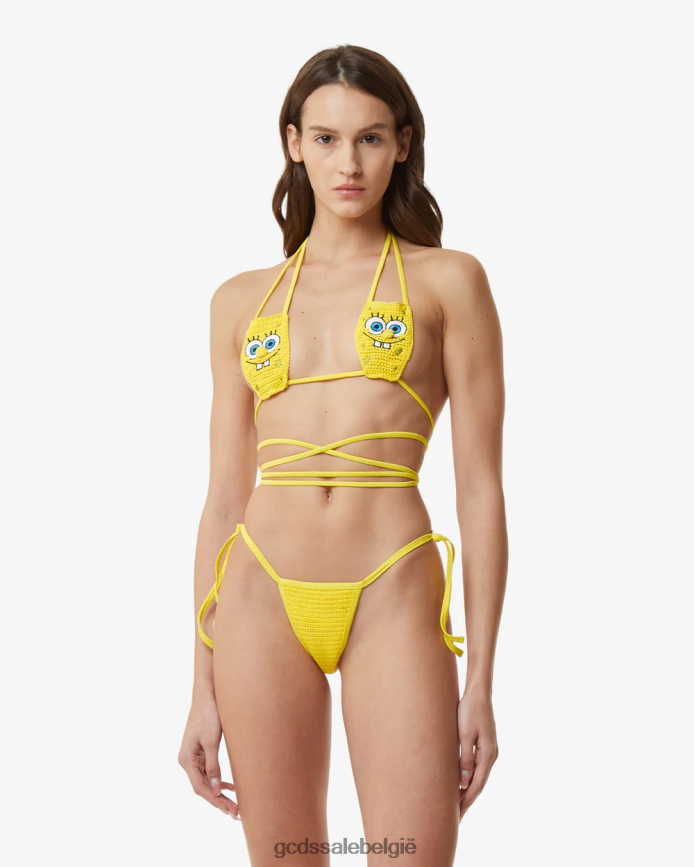 SpongeBob-bikini vrouwen GCDS geel kleding 4600VF474