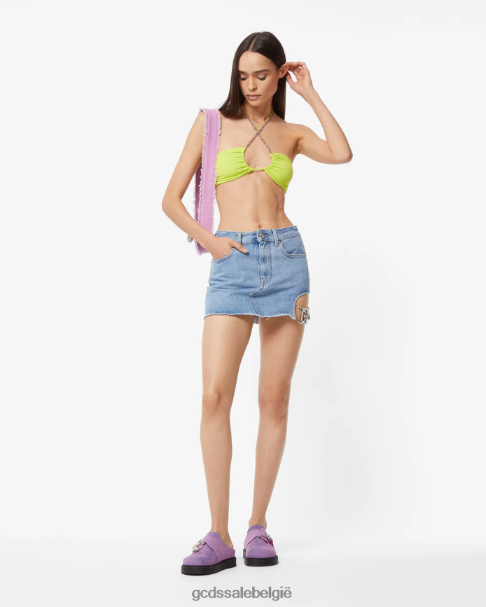 bling bikini vrouwen GCDS limoen kleding 4600VF481