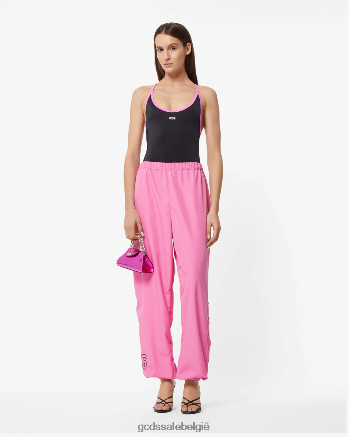 hart badpak vrouwen GCDS zwart kleding 4600VF479
