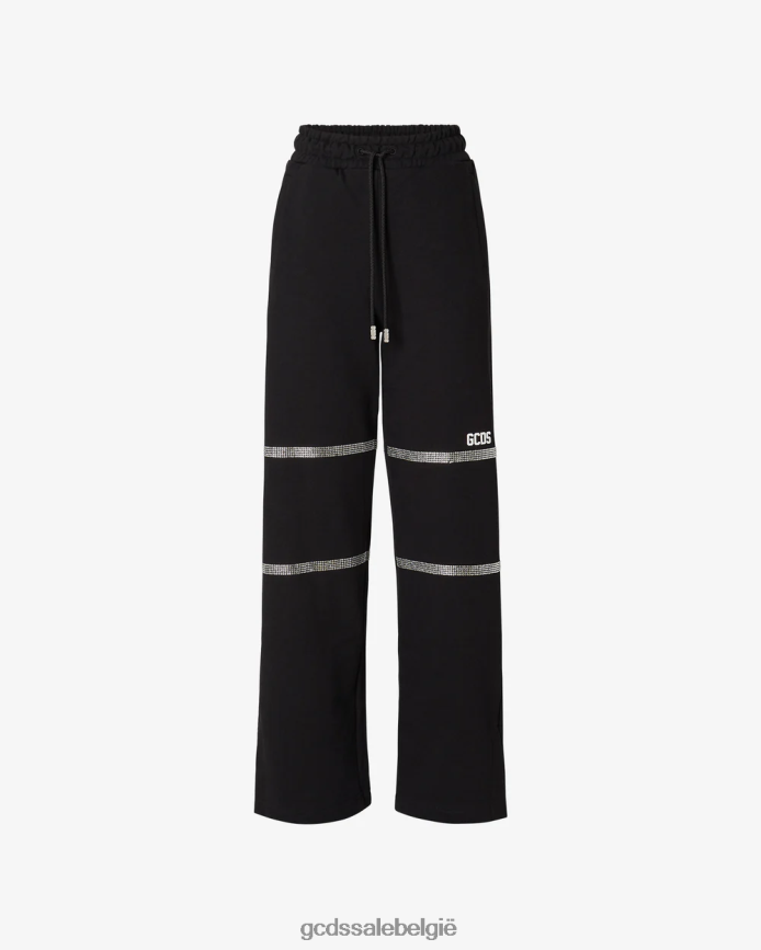 bling joggingbroek vrouwen GCDS zwart kleding 4600VF451