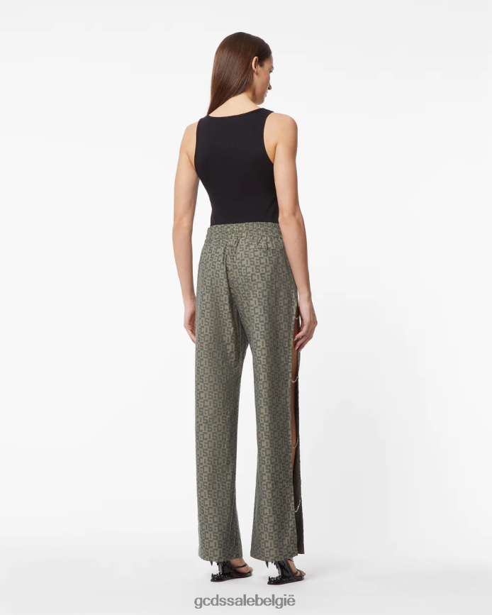 bling monogram broek vrouwen GCDS veelkleurig kleding 4600VF445