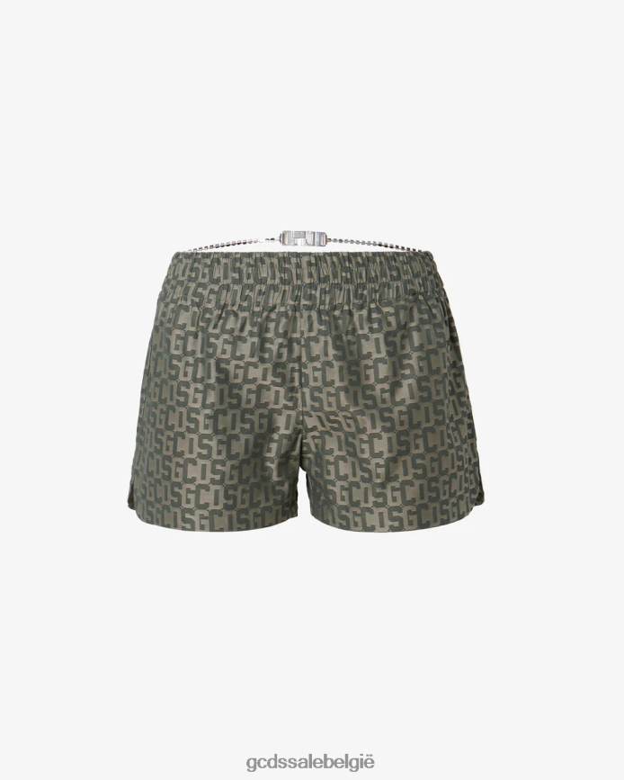 bling monogram shorts vrouwen GCDS veelkleurig kleding 4600VF460