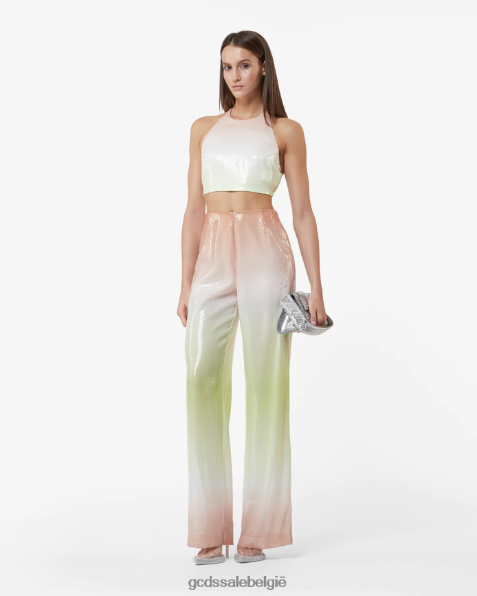 broek met pailletten vrouwen GCDS veelkleurig kleding 4600VF441