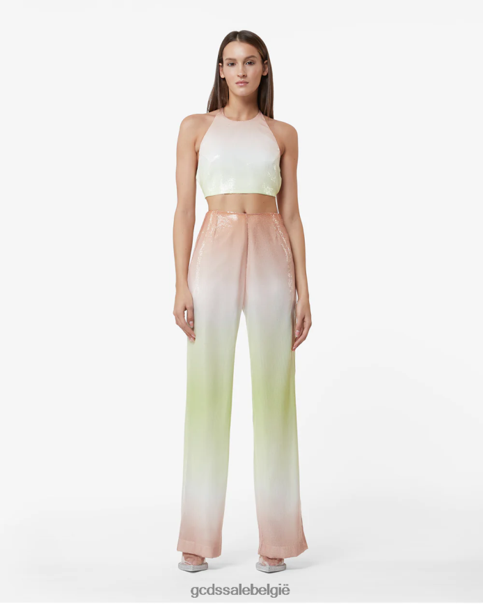 broek met pailletten vrouwen GCDS veelkleurig kleding 4600VF441