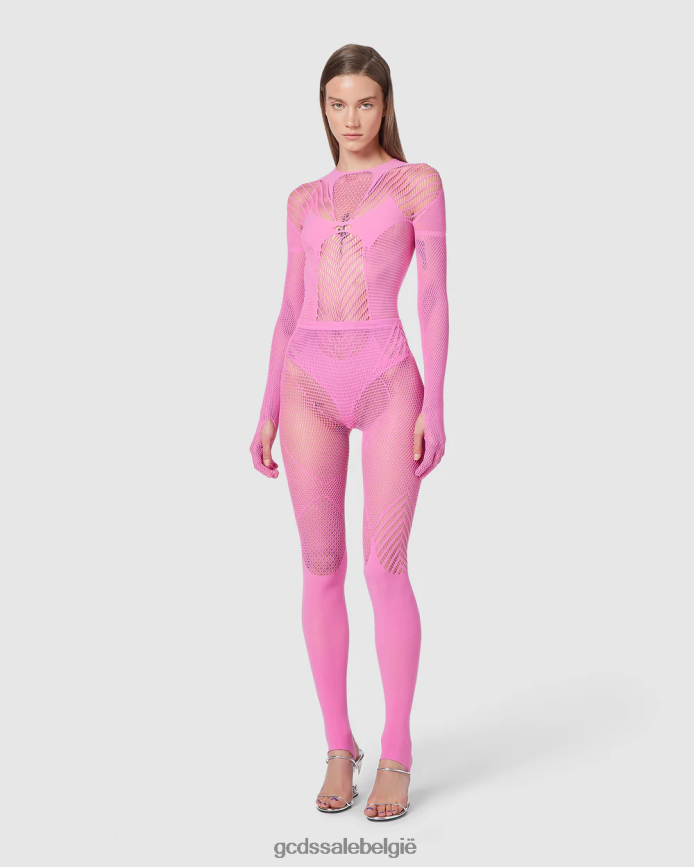 gif legging vrouwen GCDS fuchsia kleding 4600VF465