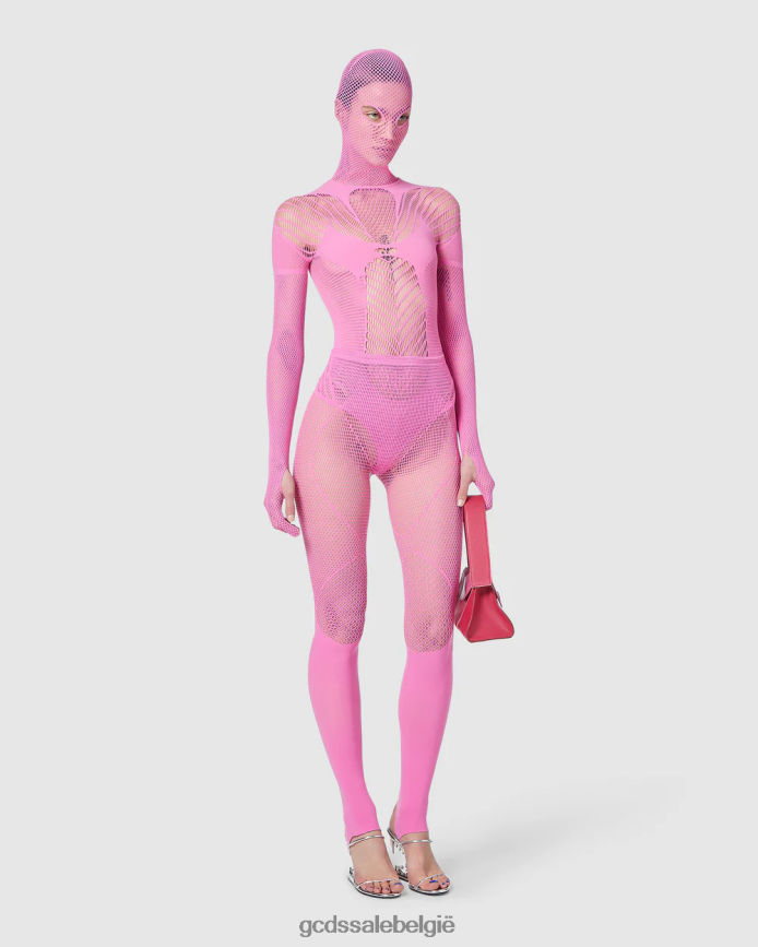 gif legging vrouwen GCDS fuchsia kleding 4600VF465