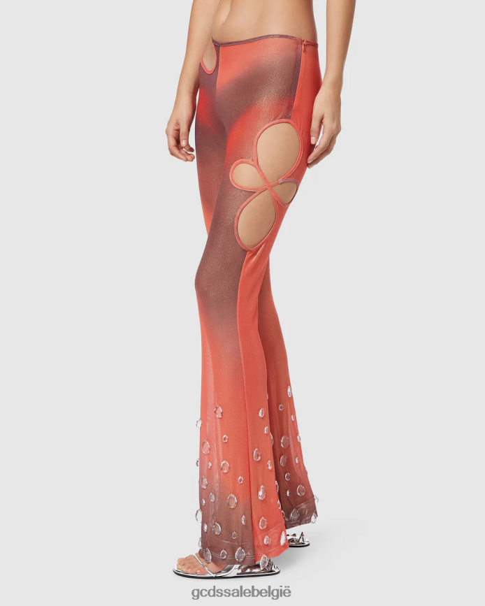 sita laat een broek vallen vrouwen GCDS veelkleurig kleding 4600VF463