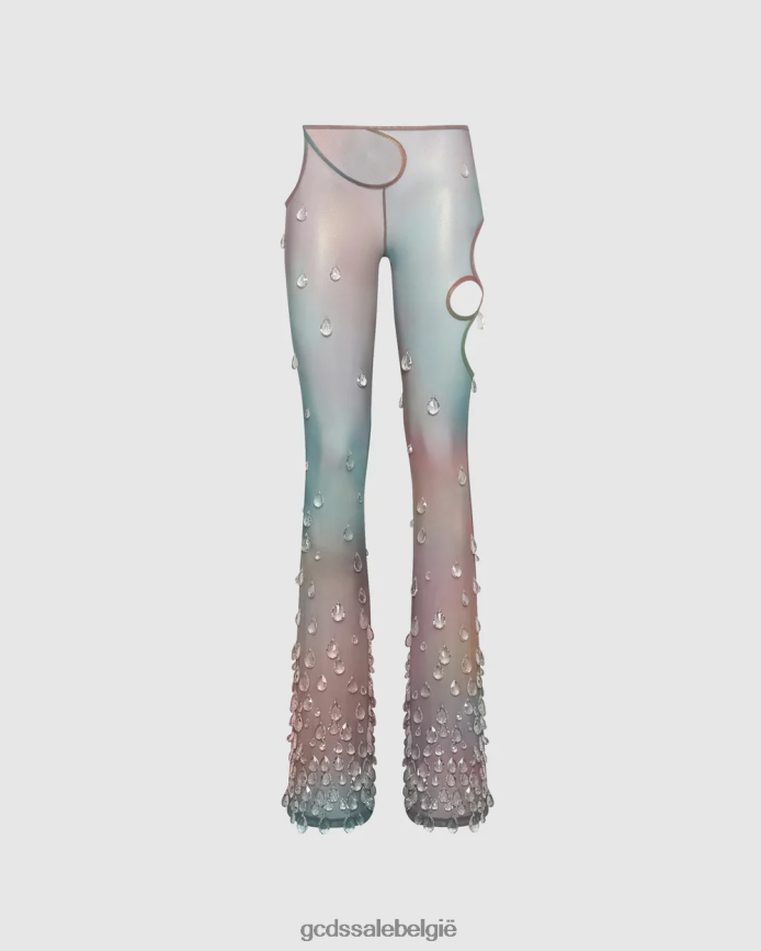 sita laat een broek vallen vrouwen GCDS veelkleurig kleding 4600VF464
