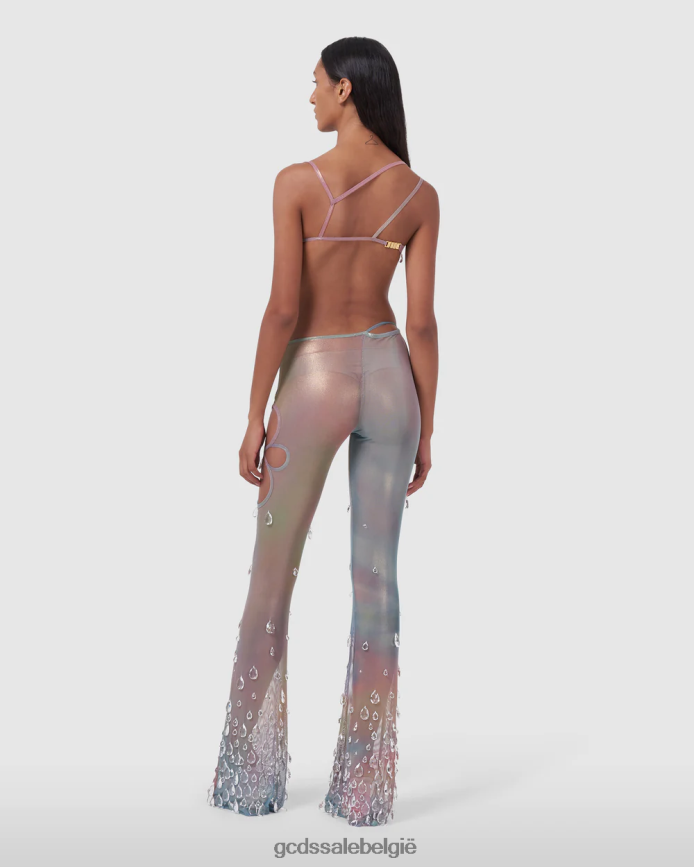sita laat een broek vallen vrouwen GCDS veelkleurig kleding 4600VF464