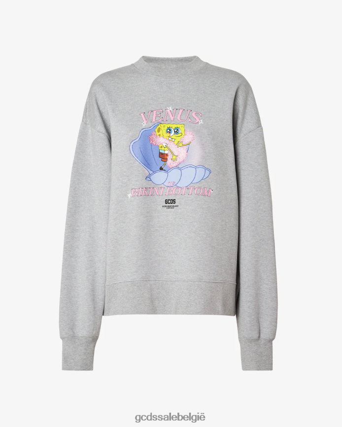 SpongeBob Venus ronde hals vrouwen GCDS grijs kleding 4600VF348