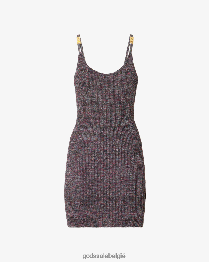 Mini-tankjurk van lurex-melange vrouwen GCDS veelkleurig kleding 4600VF421