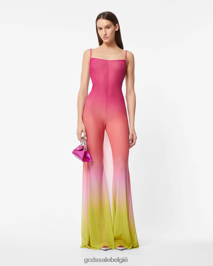 jurk degraderen vrouwen GCDS fuchsia kleding 4600VF405