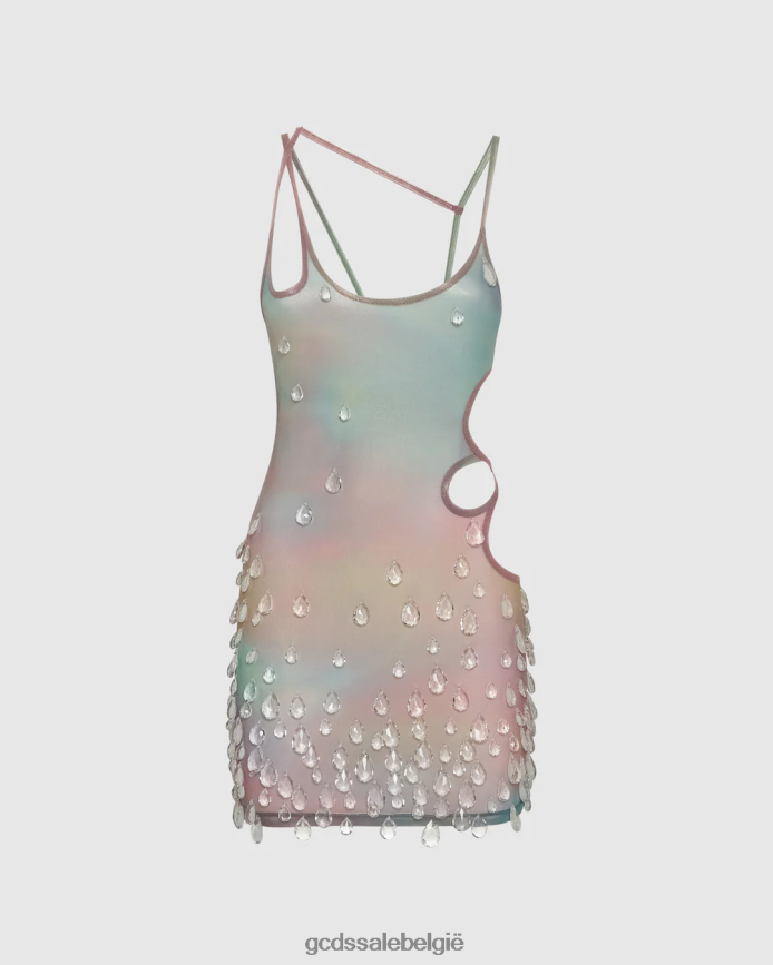 sita drops jurkje vrouwen GCDS veelkleurig kleding 4600VF556