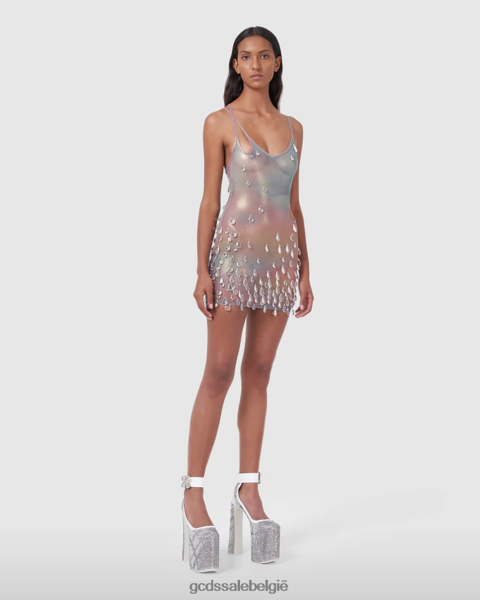 sita drops jurkje vrouwen GCDS veelkleurig kleding 4600VF556