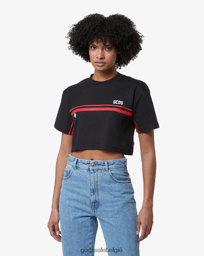 zalige croptop vrouwen GCDS zwart kleding 4600VF366