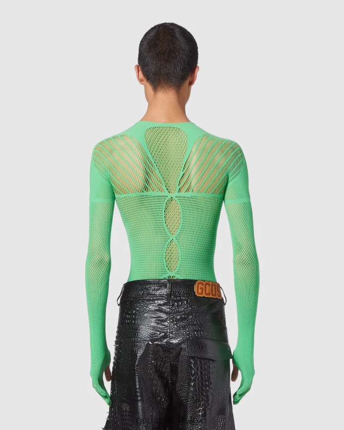 gif bodysuit vrouwen GCDS groente kleding 4600VF393