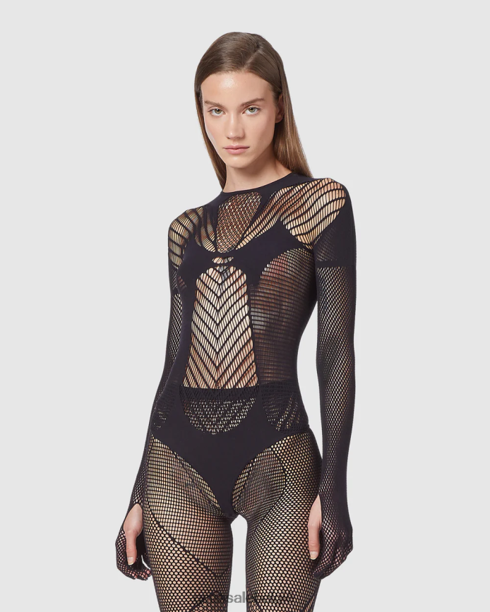 gif bodysuit vrouwen GCDS zwart kleding 4600VF394