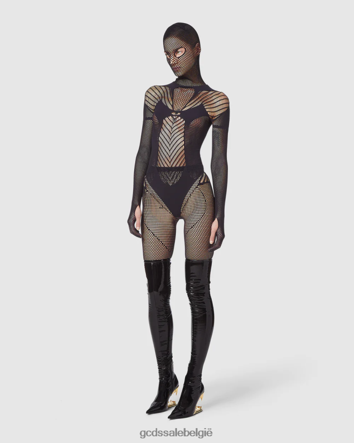 gif bodysuit vrouwen GCDS zwart kleding 4600VF394