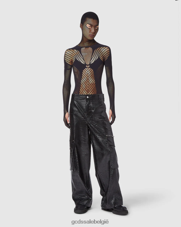 gif bodysuit vrouwen GCDS zwart kleding 4600VF394