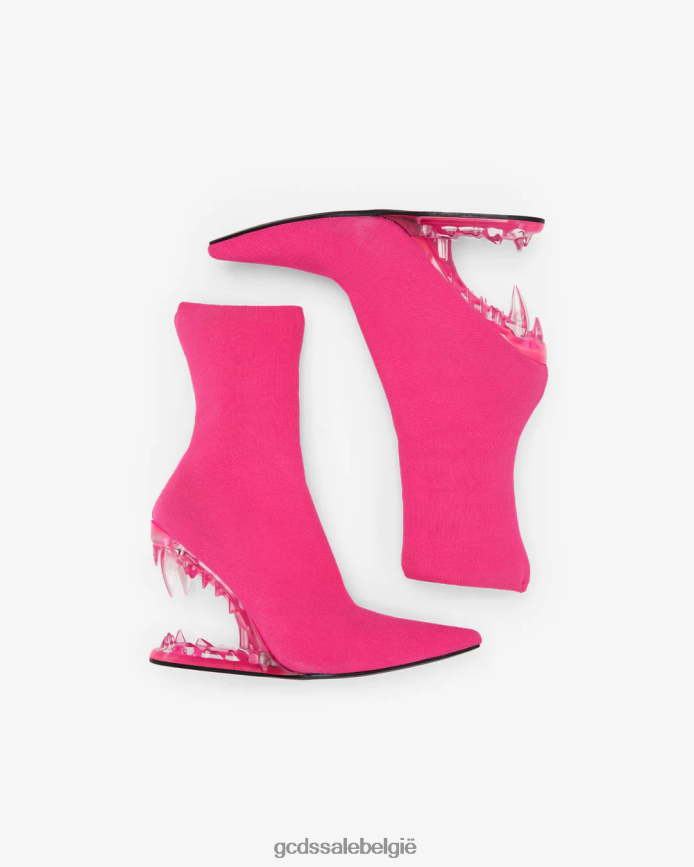 morso-enkellaarzen vrouwen GCDS fuchsia schoenen 4600VF492