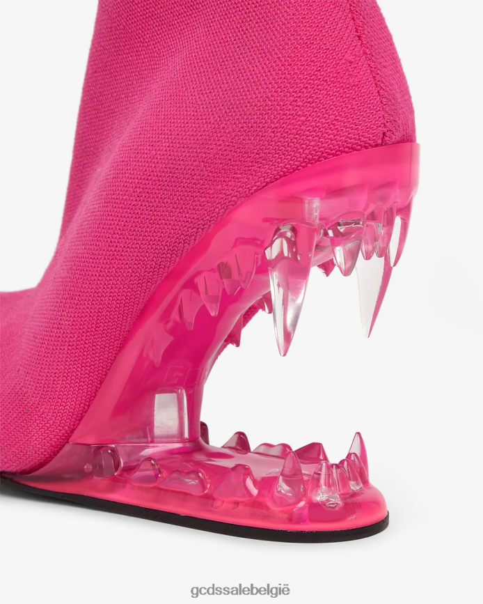 morso-enkellaarzen vrouwen GCDS fuchsia schoenen 4600VF492