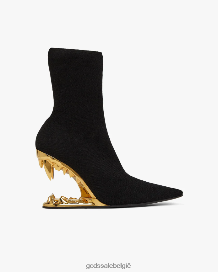 morso-enkellaarzen vrouwen GCDS zwart schoenen 4600VF491