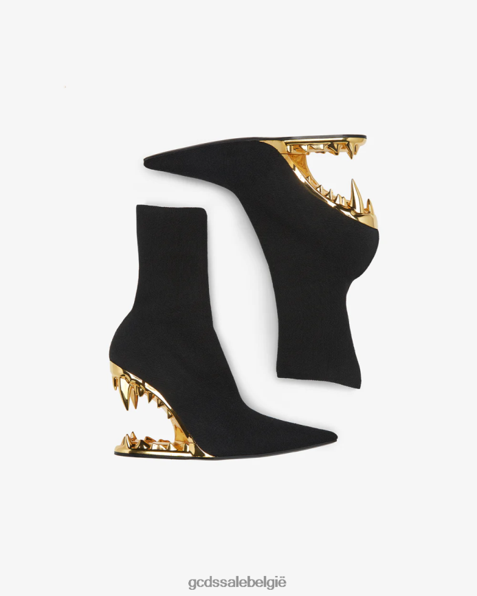 morso-enkellaarzen vrouwen GCDS zwart schoenen 4600VF491