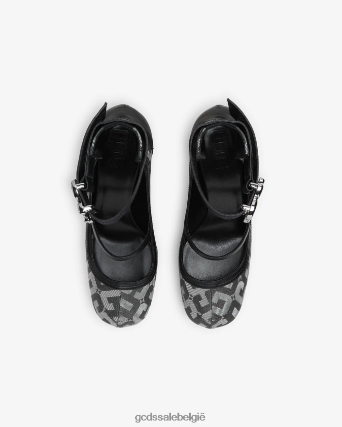 monogram goddelijke hakken vrouwen GCDS veelkleurig schoenen 4600VF515