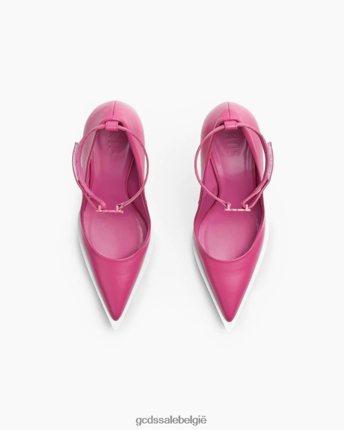 ruiter pompen vrouwen GCDS fuchsia schoenen 4600VF503