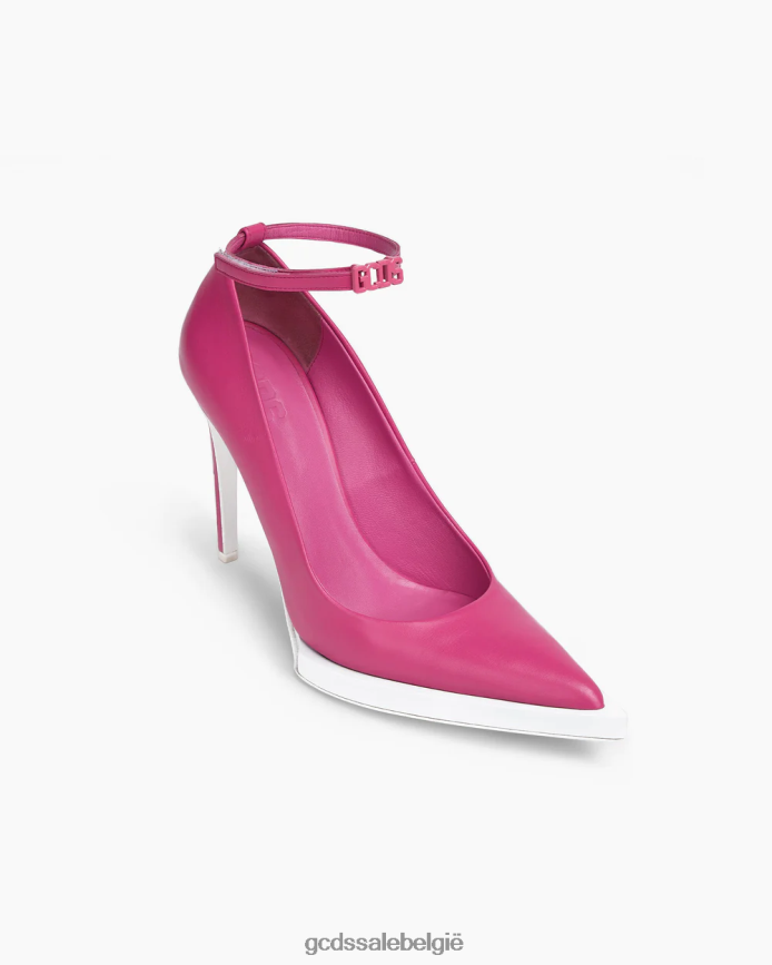 ruiter pompen vrouwen GCDS fuchsia schoenen 4600VF503