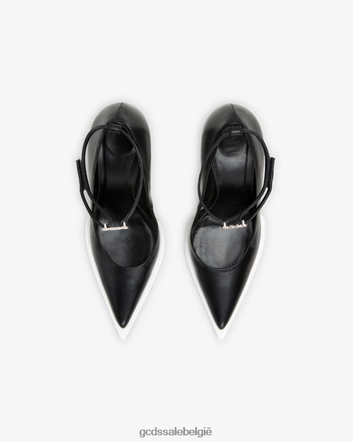 ruiter pompen vrouwen GCDS zwart schoenen 4600VF505